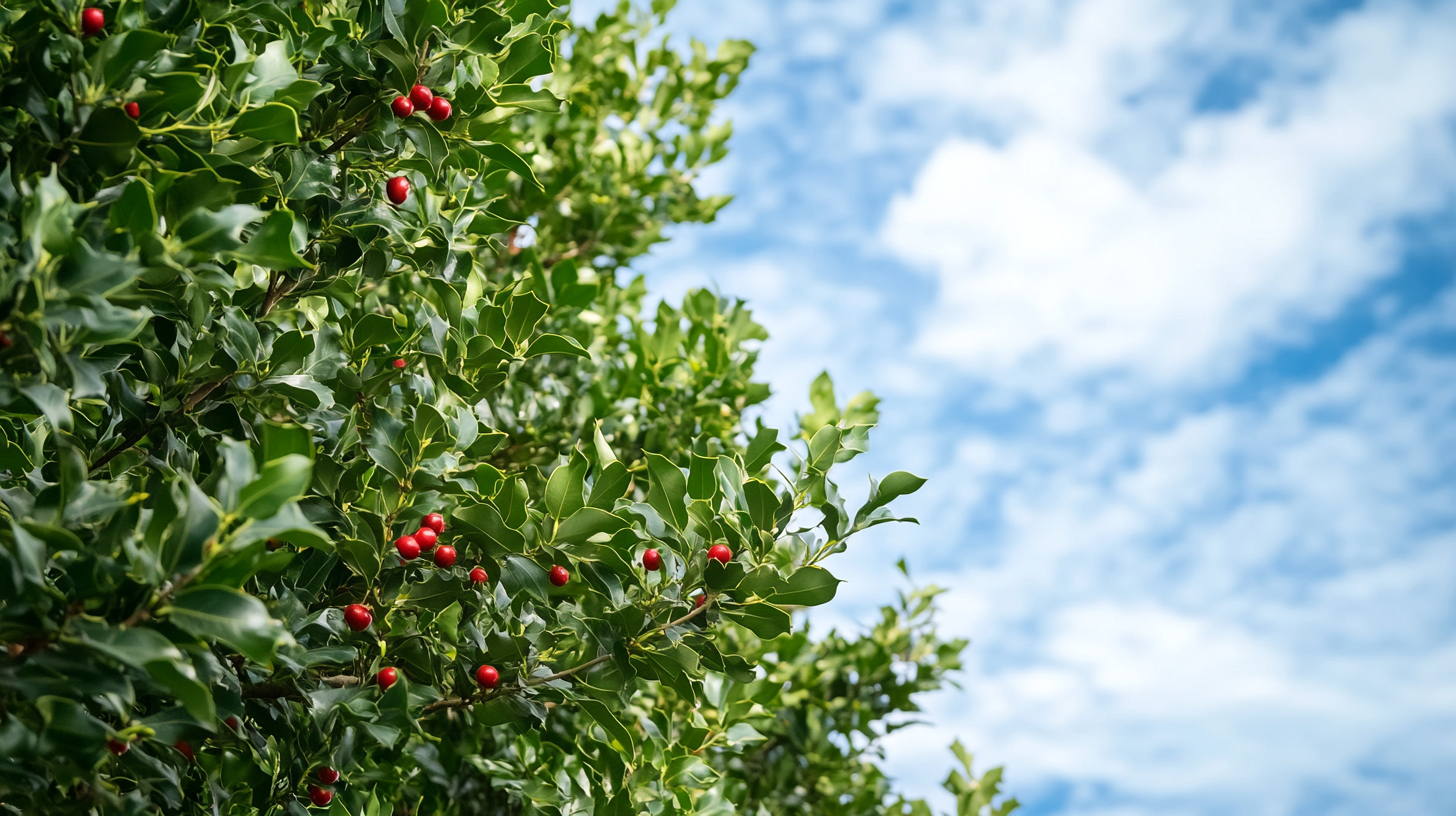 Pruning Large Holly Tree Instead Of Topping