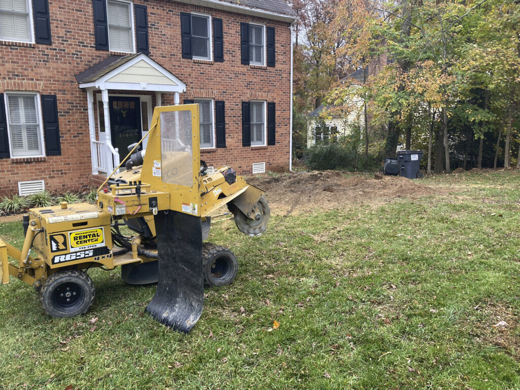 Stump Grinding Company In Chesterfield Va